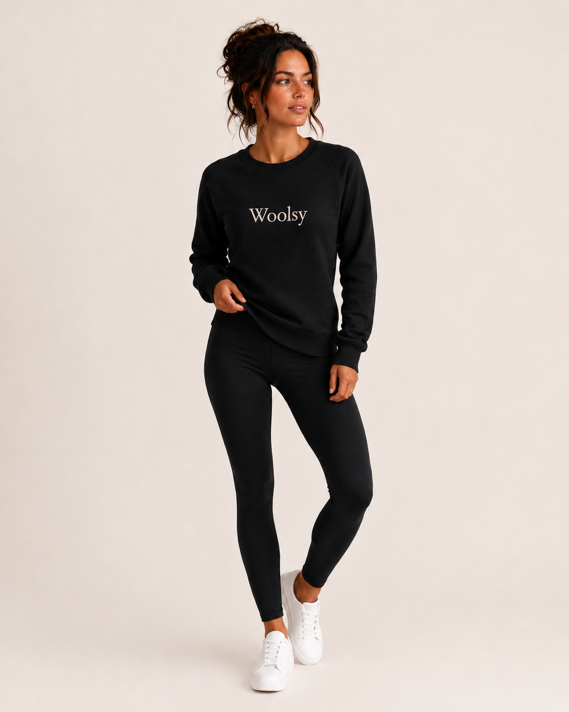 Women's Apparel - Woolsy Crewneck in Black... Coming Soon