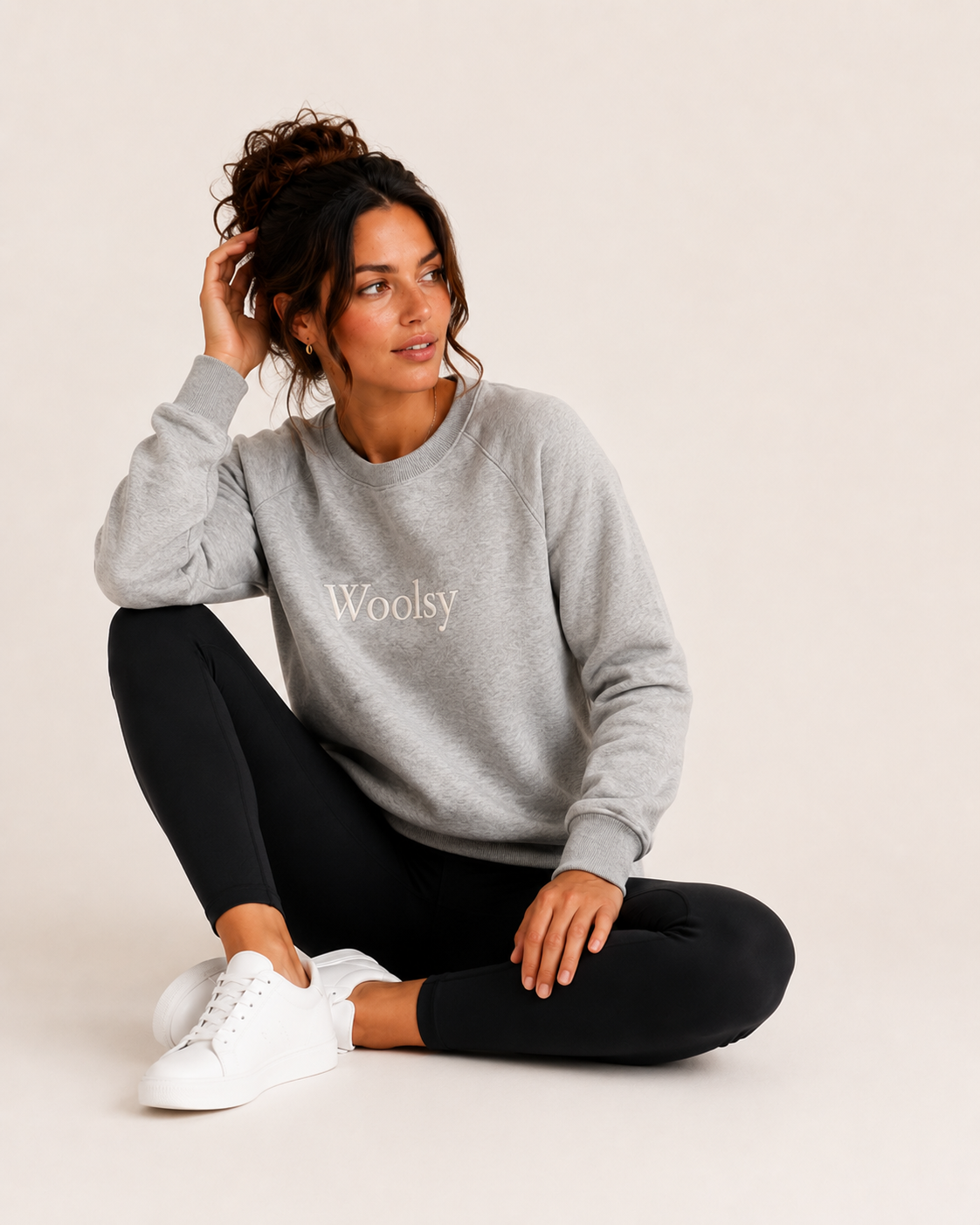 Women's Apparel - Woolsy Crewneck in Grey... Coming Soon