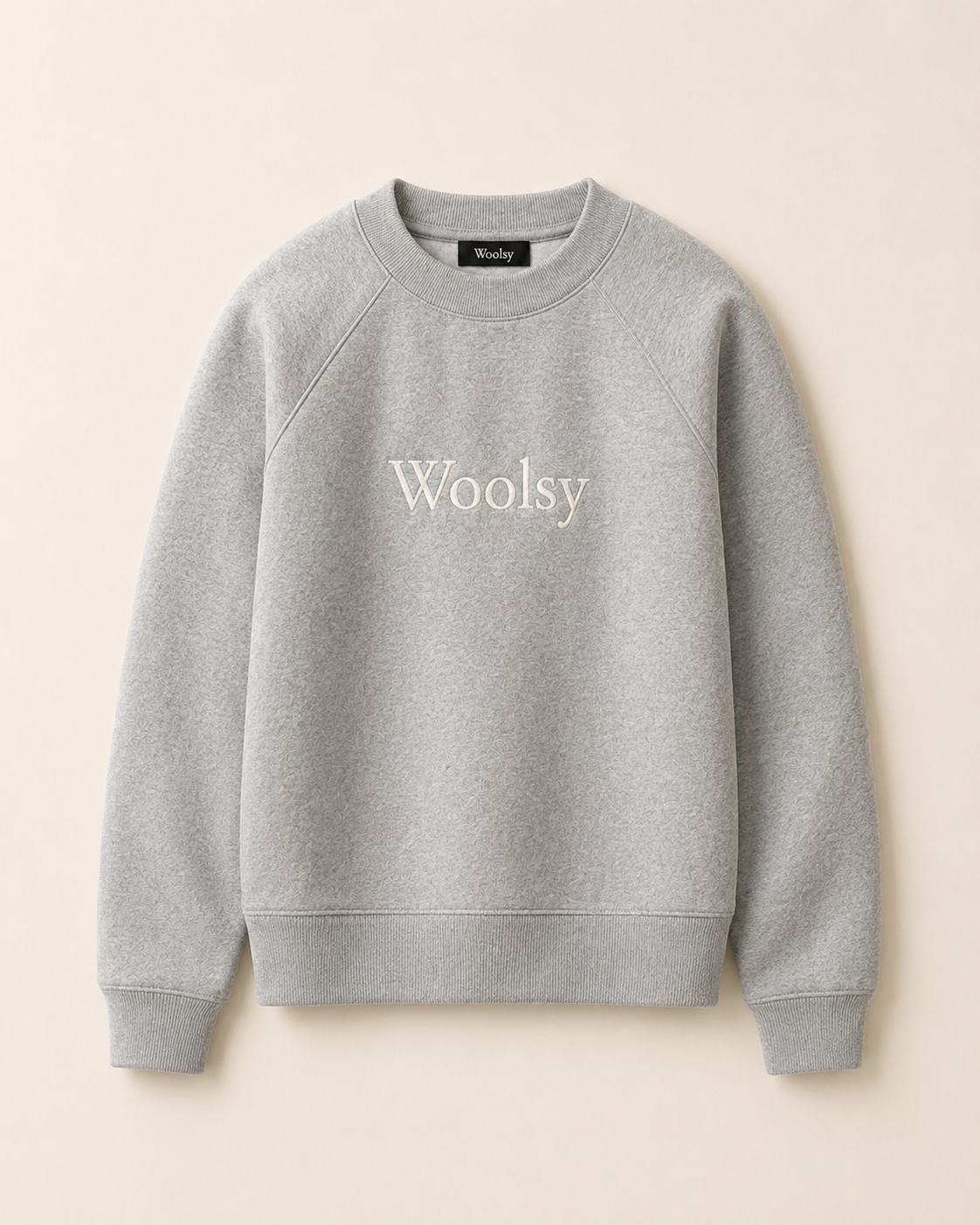Women's Apparel - Woolsy Matching Crewneck + Sweats in Grey... Coming Soon