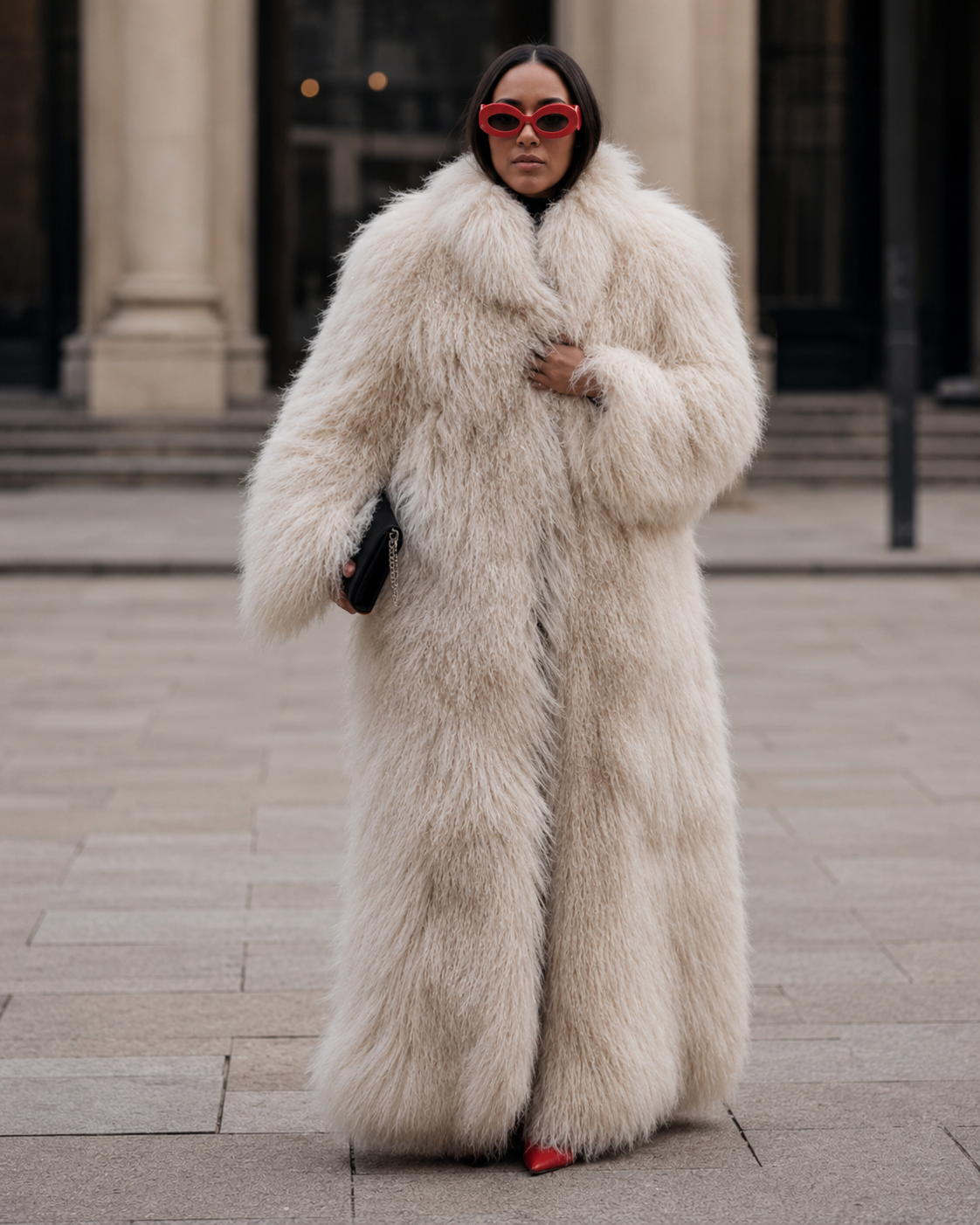 Woolsy Mongolian Sheepskin Overcoat - PRE ORDER FOR FALL 2026