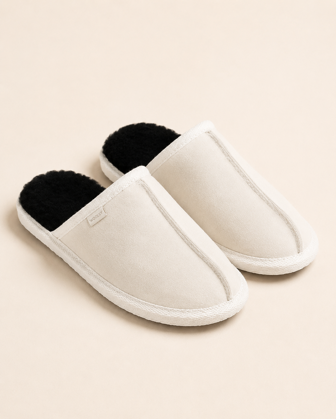 Woolsy Men's Lodge Slipper - White