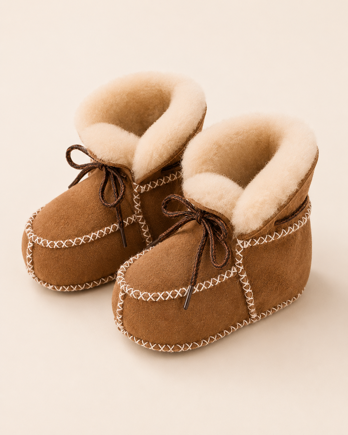 Woolsy Sheepskin Baby Booties