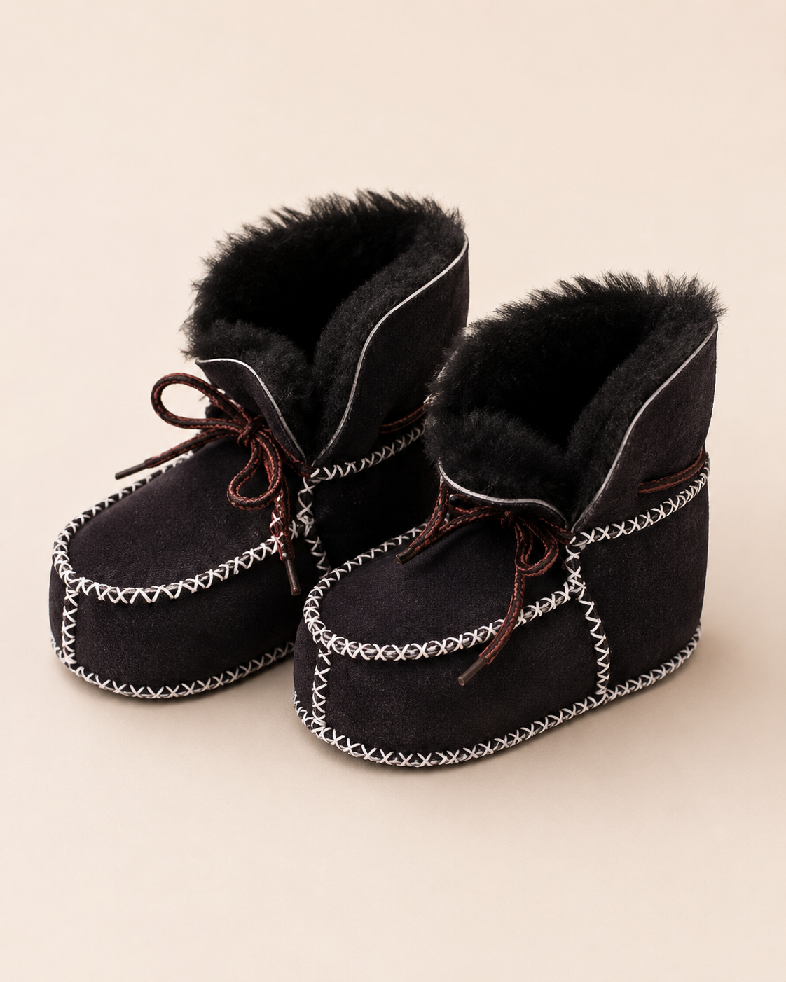 Woolsy Sheepskin Baby Booties