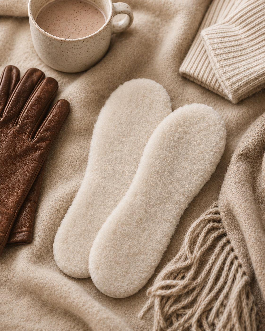 Woolsy Men's Sheepskin Insoles