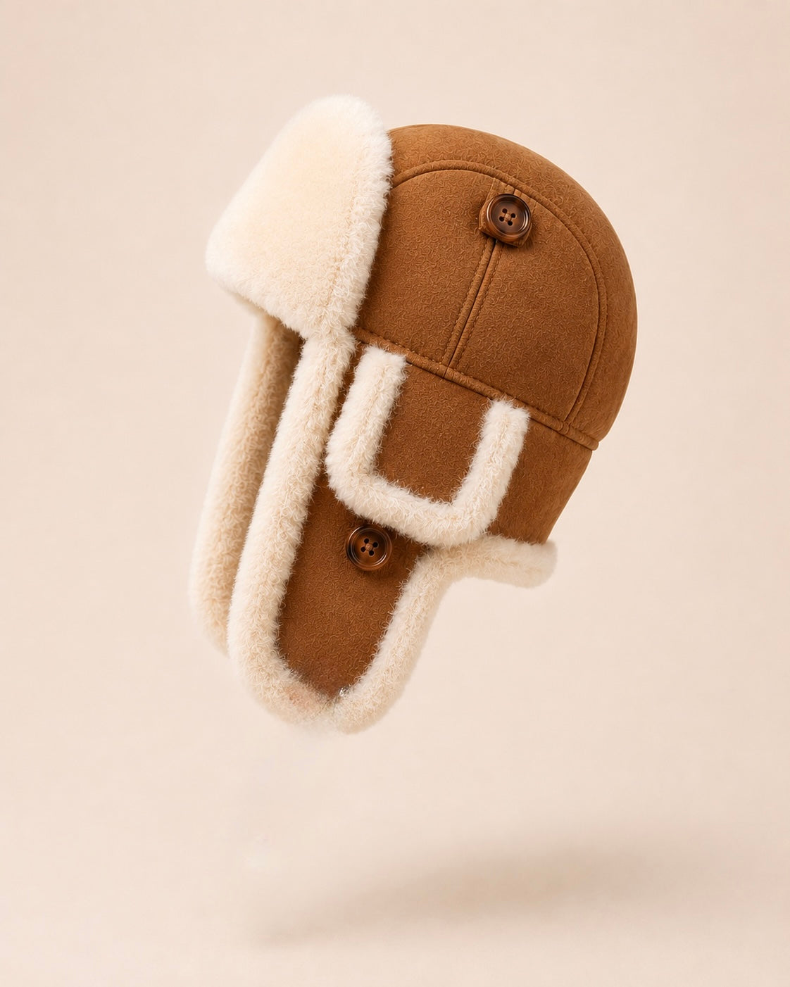 Woolsy Woman Genuine Shearling Trapper Hat