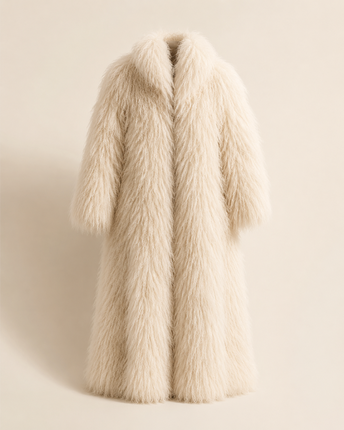 Woolsy Mongolian Sheepskin Overcoat - PRE ORDER FOR FALL 2026