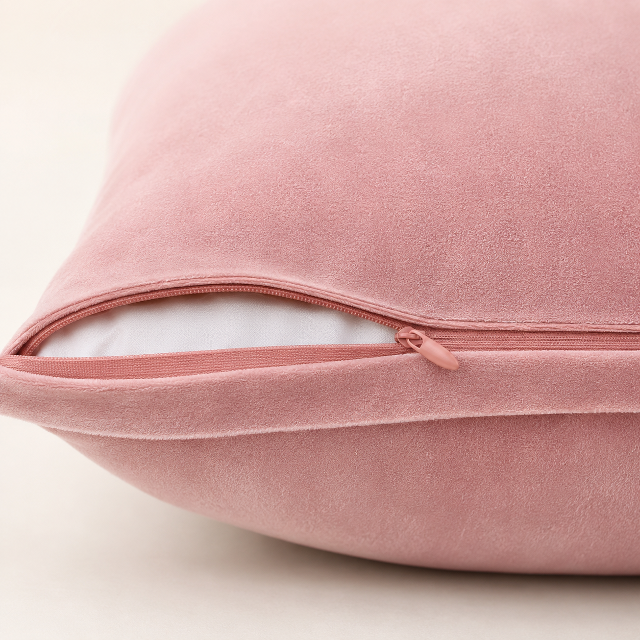 Woolsy Mongolian Sheepskin Pillow — Pink