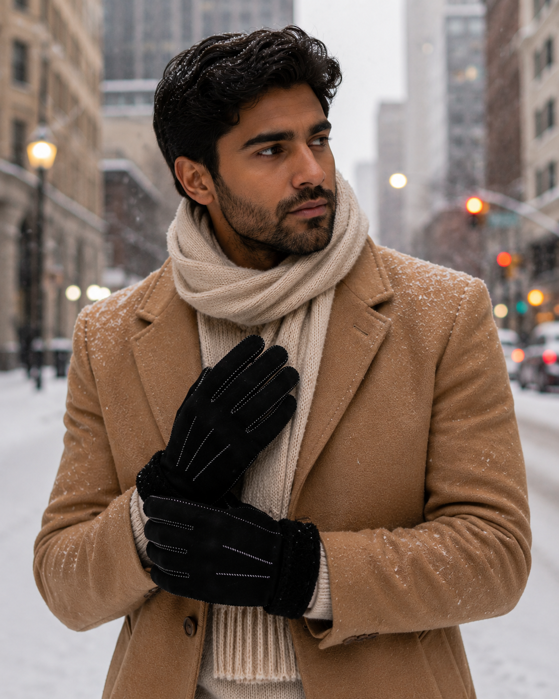 PRE ORDER - Woolsy Men’s Classic Shearling Gloves