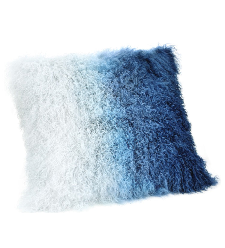 Blue mongolian cushion 2025