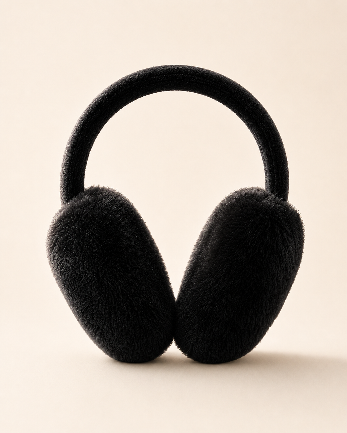 Woolsy Classic Shearling Earmuffs - Black