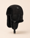 Woolsy Woman Genuine Shearling Trapper Hat