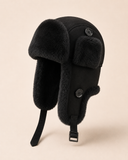 Woolsy Woman Genuine Shearling Trapper Hat