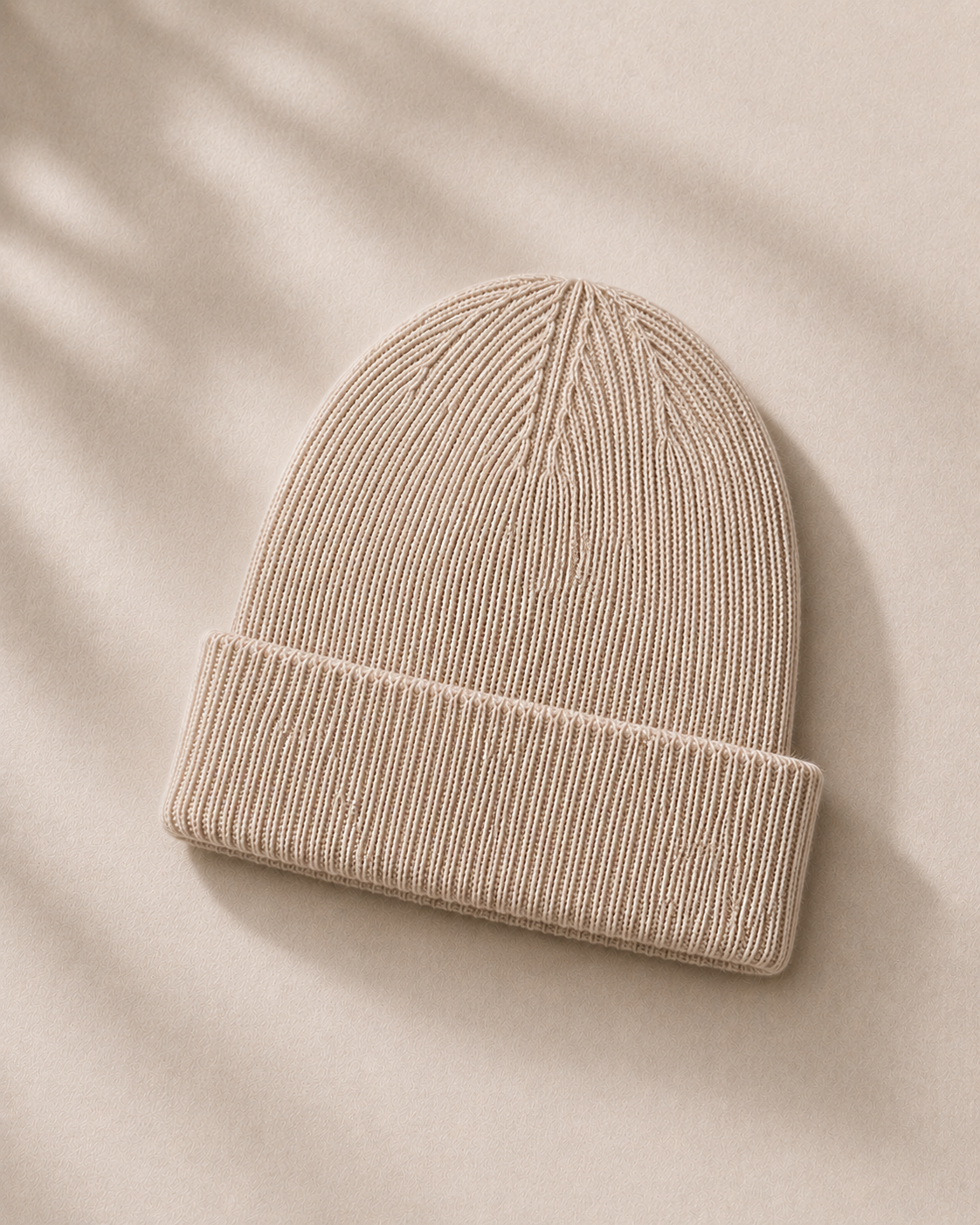Woolsy Classic Cashmere Beanie in Oat