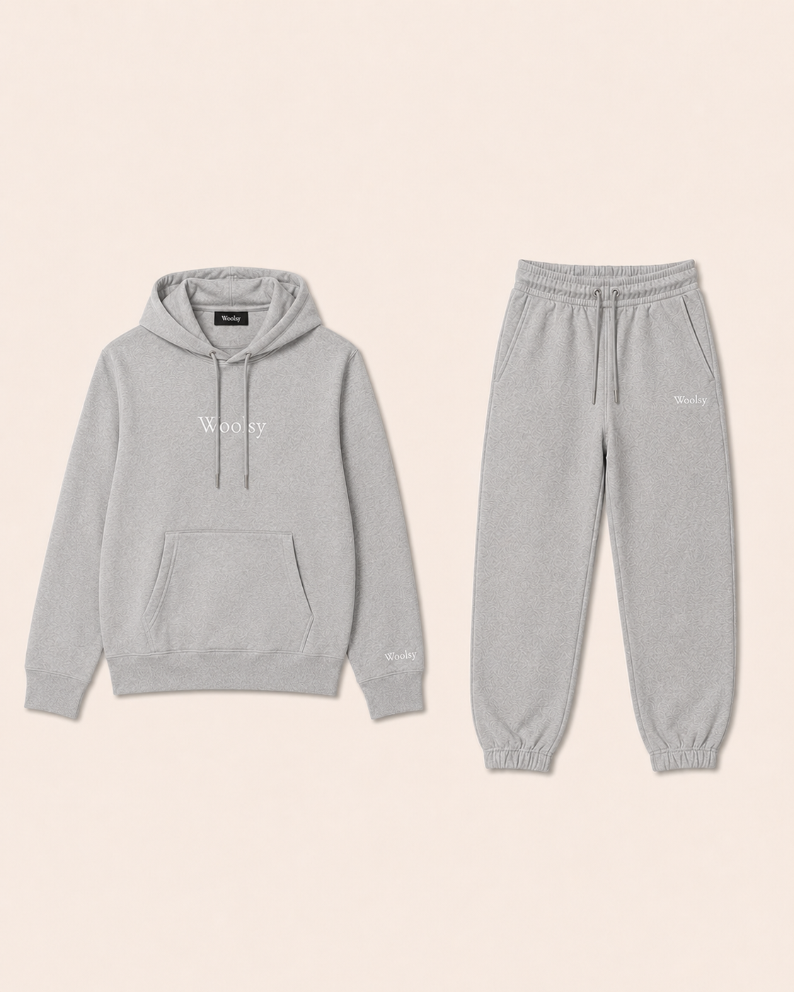 Women's Apparel - Woolsy Matching Hoodie + Sweats in Grey... Coming Soon