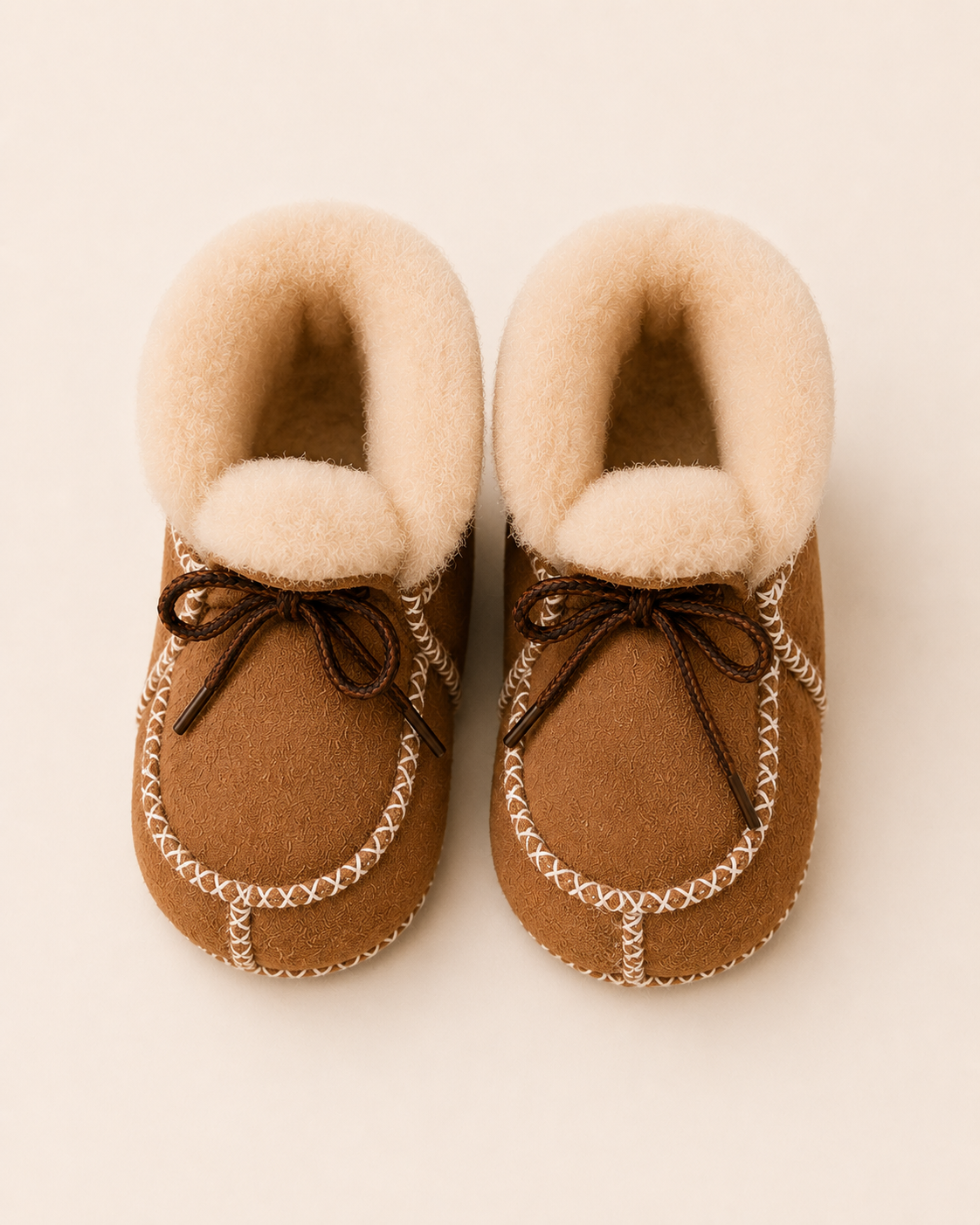 Woolsy Sheepskin Baby Booties