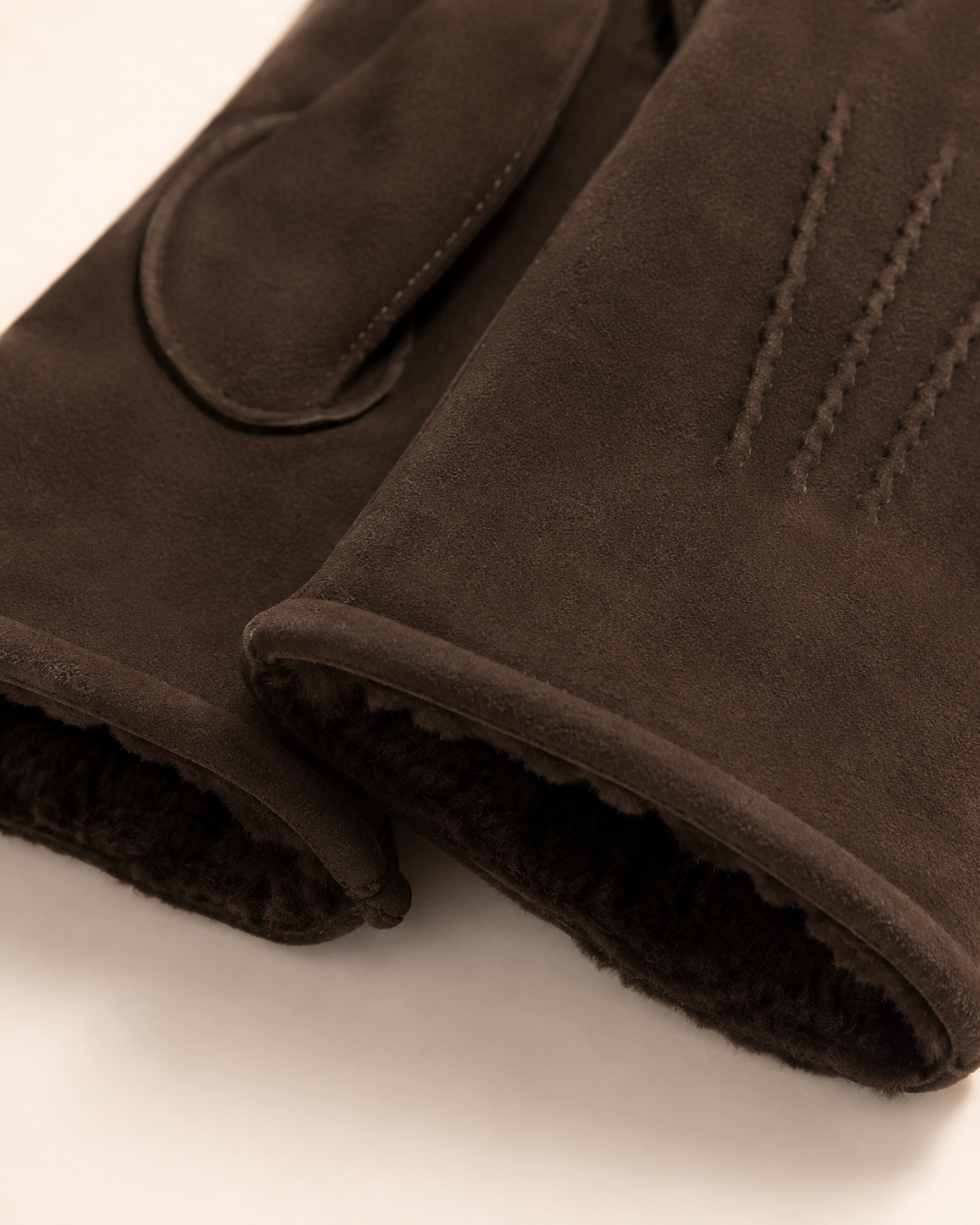 Woolsy Classic Women's Glove - Dark Brown