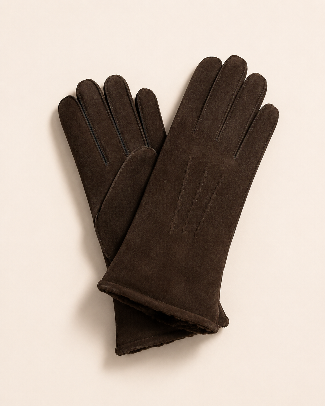 Woolsy Classic Women's Glove - Dark Brown