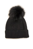 Woolsy Cashmere Wool Pompom Hat