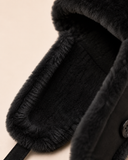 Woolsy Woman Genuine Shearling Trapper Hat