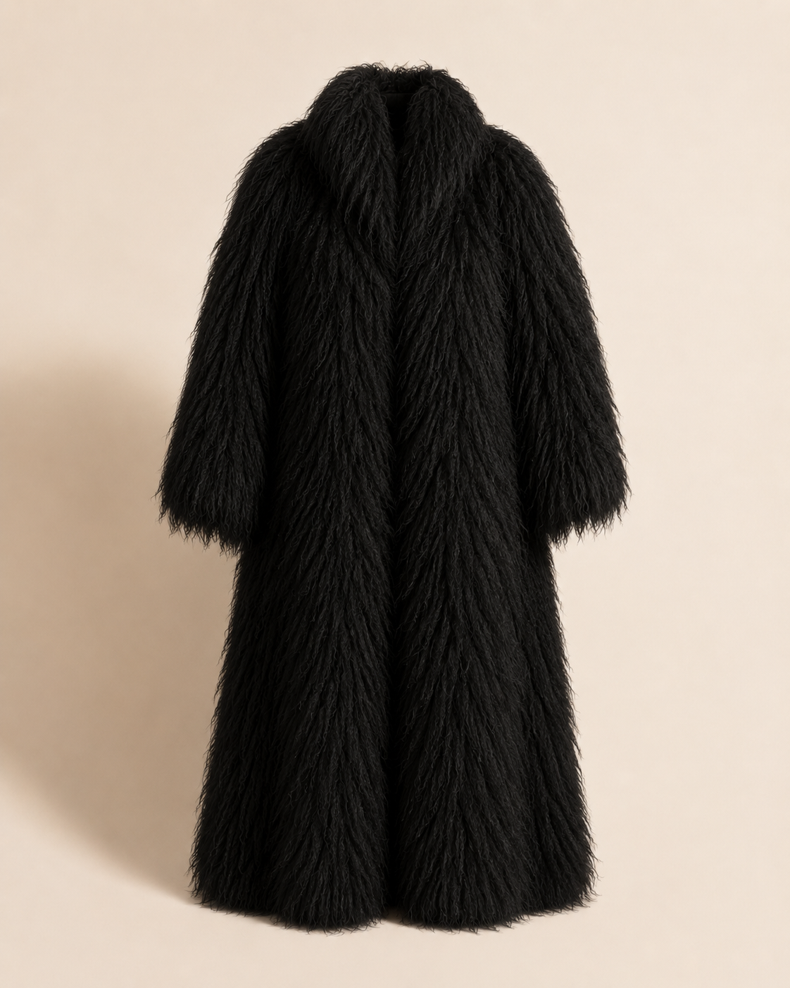 Woolsy Mongolian Sheepskin Overcoat - PRE ORDER FOR FALL 2026