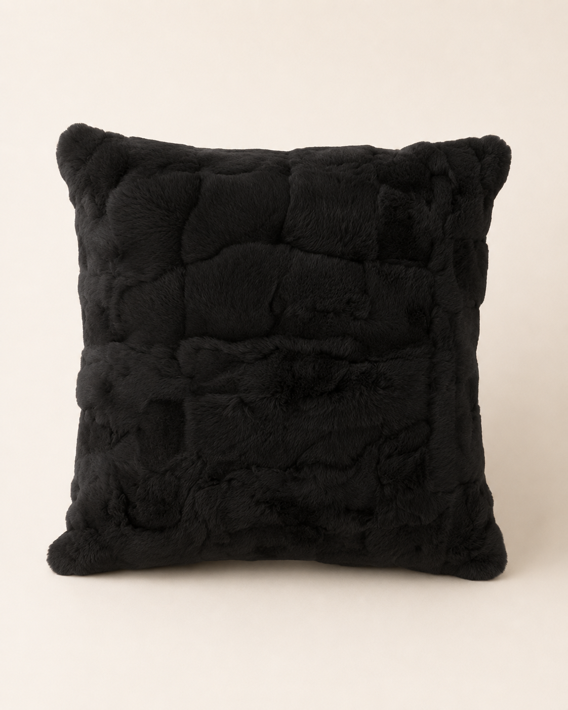 Woolsy Rex Rabbit Pillow — Black