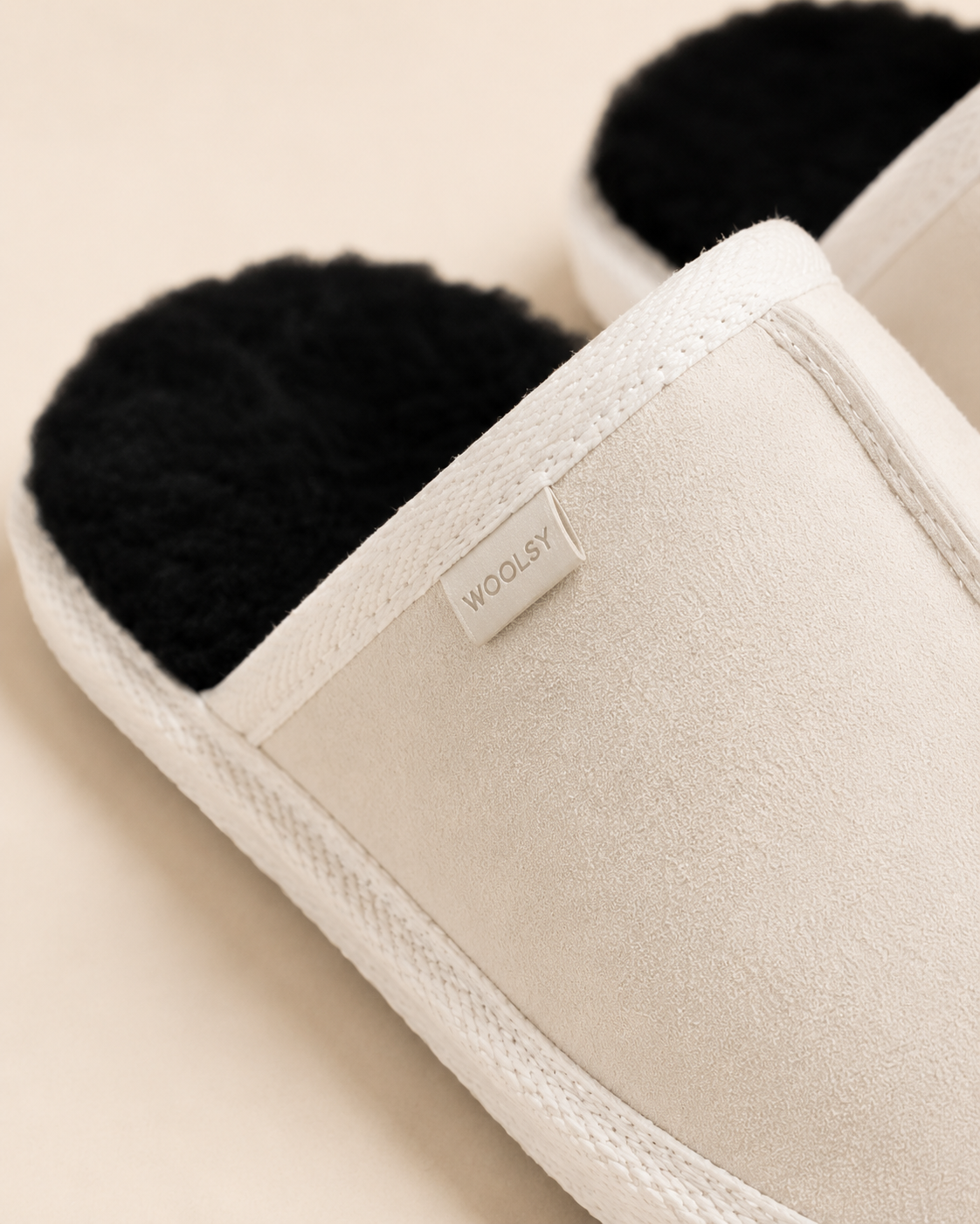 Woolsy Men's Lodge Slipper - White