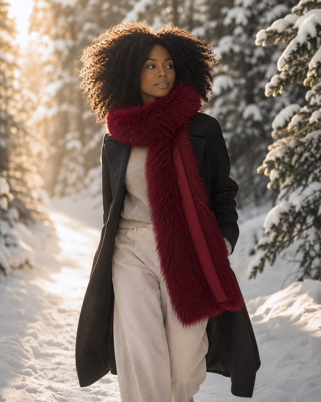 Woolsy Tibet Wool Scarf
