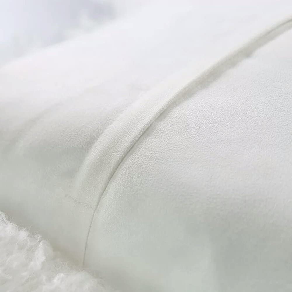 Woolsy Mongolian Sheepskin Pillow — Ombre Pink
