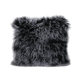 SNOW TOP MONGOLIAN SHEEPSKIN FUR PILLOW 16X16